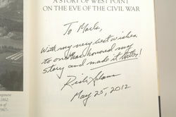The Parting: A Story of West Point on the Eve of the Civil War, by Adams, Richard Barlow Signed 