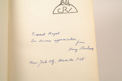 Richard Dehmel Der Mensch und Denker. Eine Biographie seines Geistes im Spiegelbild der Zeit, by Harry Slochower Signed 
