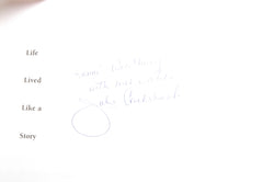 Life Lived Like a Story: Life Stories of Three Yukon Elders, by Julie Cruikshank Signed 