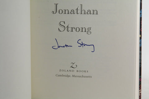 Companion Pieces: Two Novellas: Doing and Undoing and Game of Sprit., by Strong, Jonathan Signed First Edition