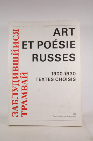 Art et Poesie Russes: 1900-1930 Textes Choisis, by Centre Georges Pompidou  