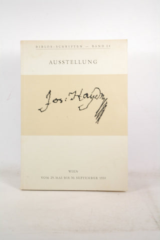 AUSSTELLUNG ZUM 150. TODESTAG VOM 29 MAI BIS 30, by Haydn, Joseph  