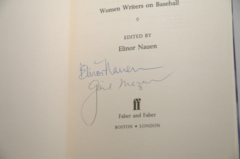 Diamonds Are a Girl's Best Friend: Women Writers on Baseball, by  Signed First Edition