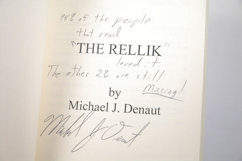 THE RELLIK: kILLER, by Denaut, Michael  J. Signed 