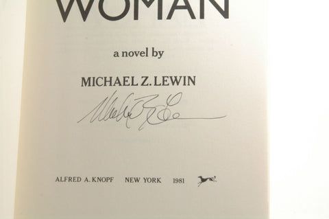 Missing Woman: A Novel, by Lewin, Michael Z. Signed First Edition