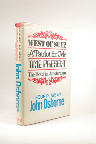Four Plays, by Osborne, John  First Edition